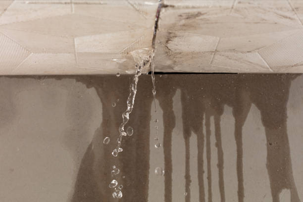 Professional Sewage Cleanup technician working in Two Rivers, WI